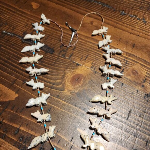 Native American Necklace / Earring Set - Picture 3 of 15